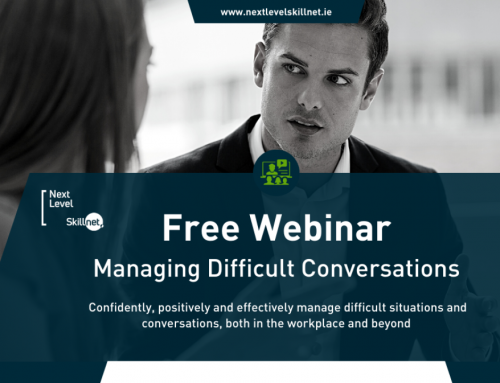 Managing Difficult Conversations – Free Webinar Hosted by Next Level Skillnet